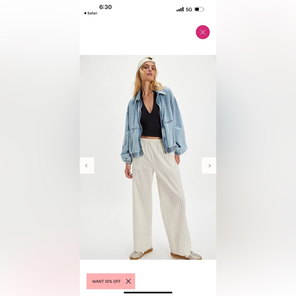 We The Free Birdie Denim Jacket mockingboard wash new sold out xs